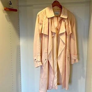 Pale Pink Trench by Babaton